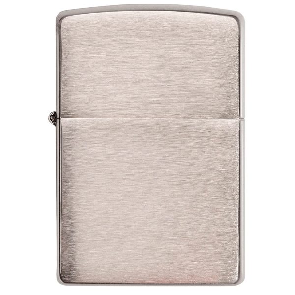 ENCEND. ZIPPO REG BRUSH FINISH CHROME