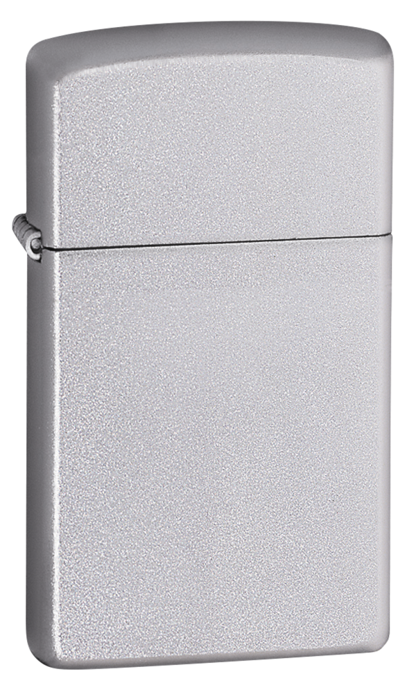 ENCEND. ZIPPO SATIN CHROME SLM LTR