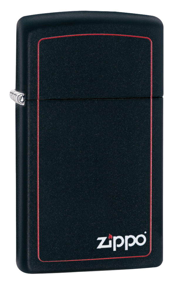 ENCEND. SLM BLACK W/ZIPPO - BORDER
