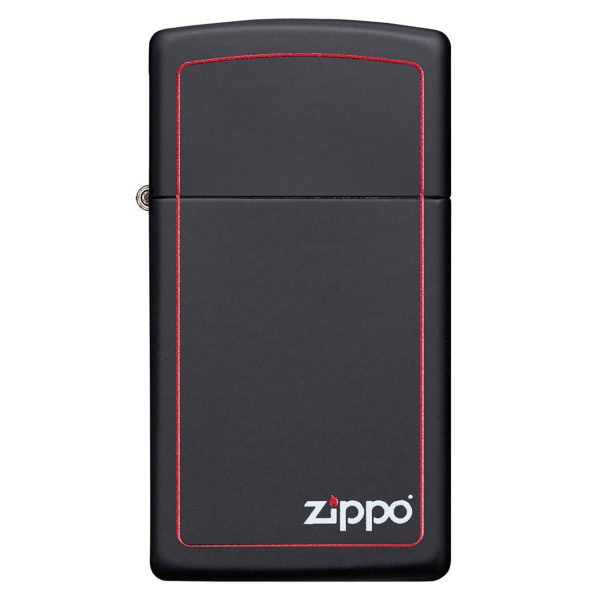 ENCEND. SLM BLACK W/ZIPPO - BORDER