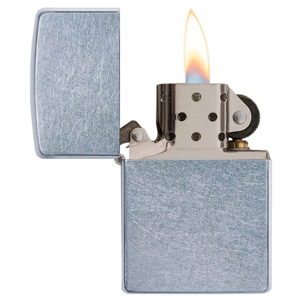 ENCEND. ZIPPO REG STREET CHROME