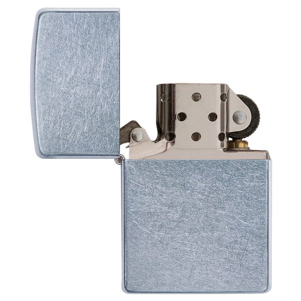 ENCEND. ZIPPO REG STREET CHROME