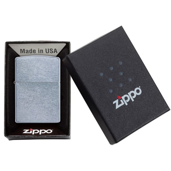 ENCEND. ZIPPO REG STREET CHROME