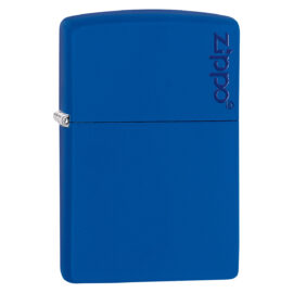 ENC ZIPPO CLASSIC ROYAL BLUE MATTE ZIPPO LOGO