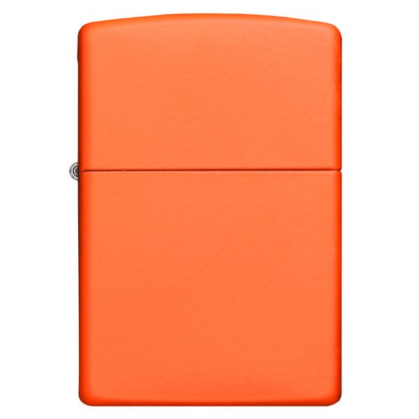 ENCEN ZIPPO REG ORANGE MATTE