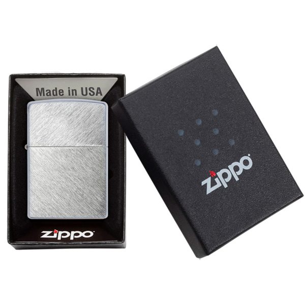 ENCEND. ZIPPO REG HERRINGBONE SWEEP