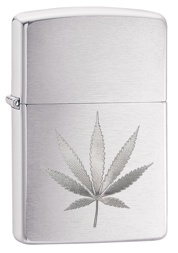 ENCEND. ZIPPO LEAF DESIGN ENGRAVED