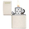 ENC ZIPPO CLASSIC MERCURY GLASS ZIPPO LOGO
