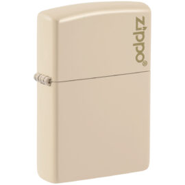 ENCEND. FLAT SAND ZIPPO LOGO
