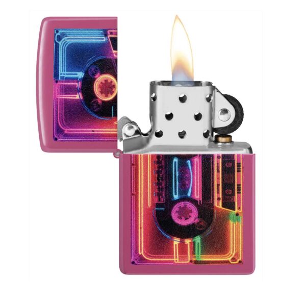 Neon Cassette Design - Imagen 3