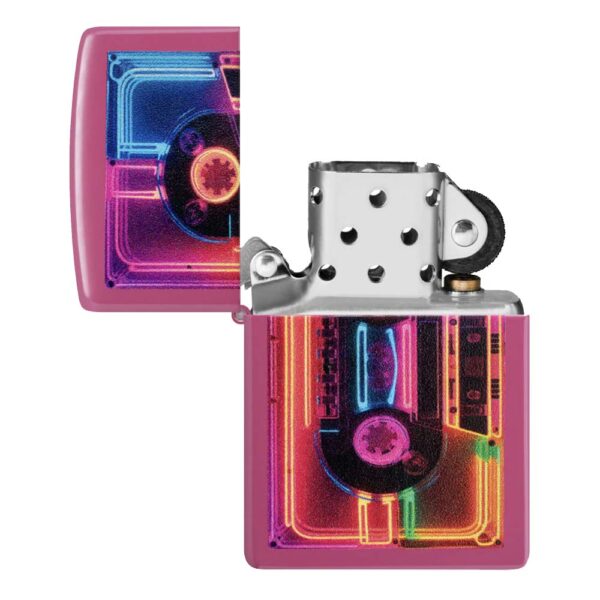 Neon Cassette Design - Imagen 4